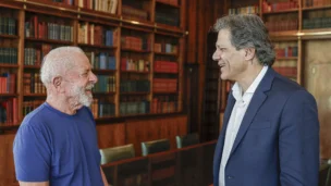 Lula com Fernando Haddad