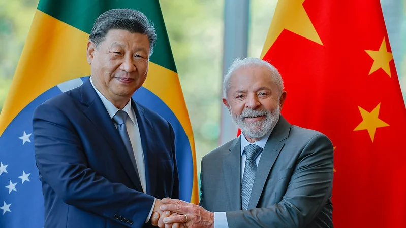 Lula e Xi Jinping