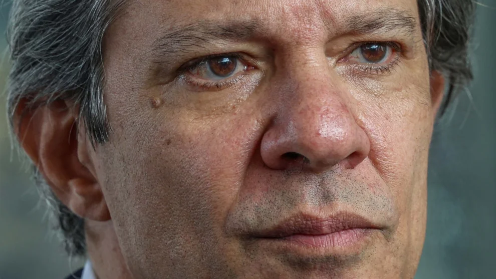 O ministro da Fazenda, Fernando Haddad.