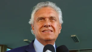 O governador de Goiás, Ronaldo Caiado