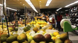 Supermercado na zona sul do Rio de Janeiro.