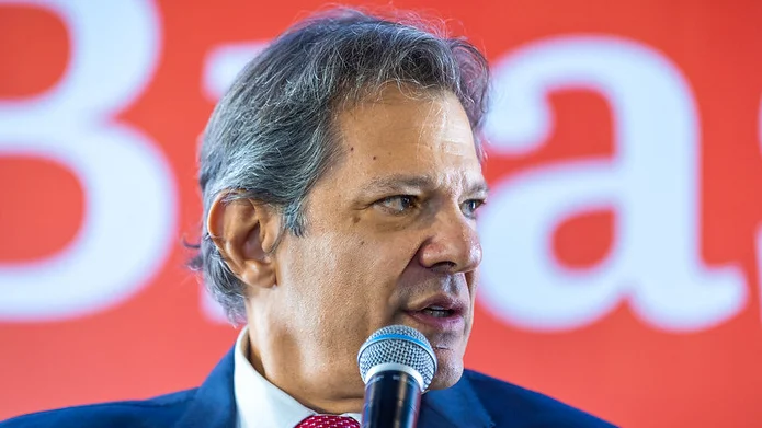 O ministro da Fazenda, Fernando Haddad.