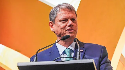 O Governador de São Paulo, Tarcísio de Freitas.