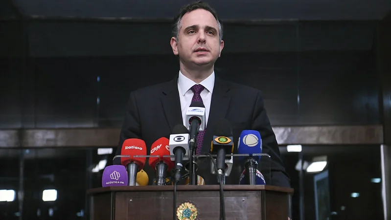 Presidente do Senado, senador Rodrigo Pacheco (PSD-MG)