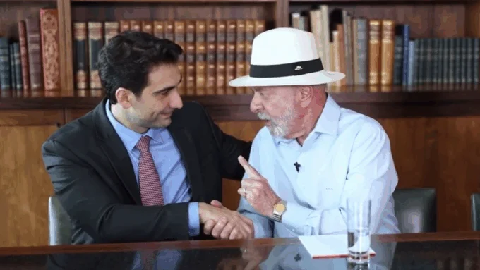 Lula com Gabriel Galípolo