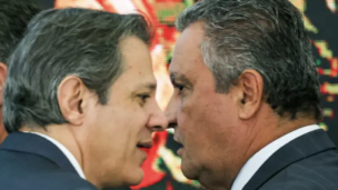 Ministros Fernando Haddad e Rui Costa