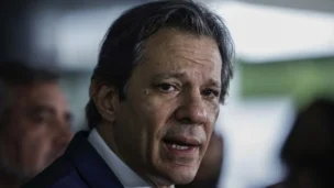 O ministro da Fazenda, Fernando Haddad.