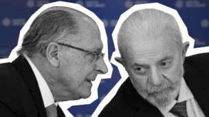 O presidente Luiz Inácio Lula da Silva e o vice-presidente e ministro do Desenvolvimento, Indústria, Comércio e Serviços, Geraldo Alckmin