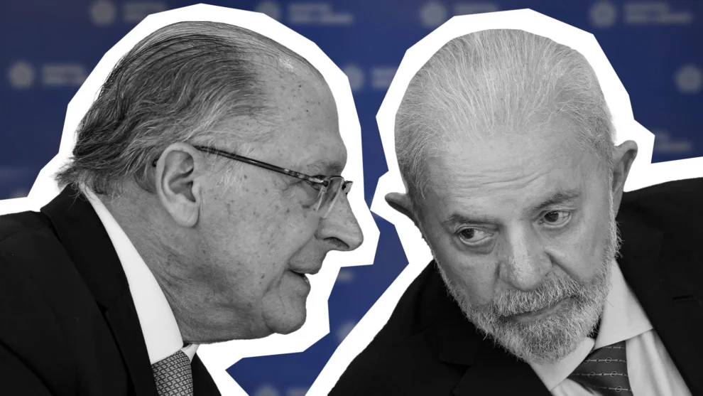 O presidente Luiz Inácio Lula da Silva e o vice-presidente e ministro do Desenvolvimento, Indústria, Comércio e Serviços, Geraldo Alckmin