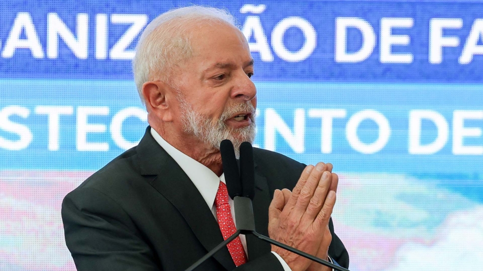 O presidente Luiz Inácio Lula da Silva
