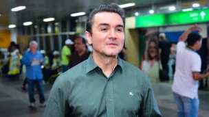 O ministro do Turismo, Celso Sabino