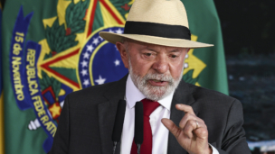 O presidente Luiz Inácio Lula da Silva