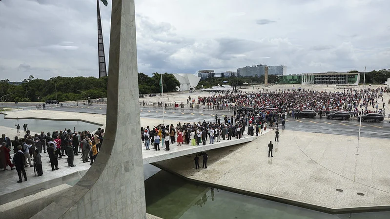 Eventos em defesa da democracia nos dois anos do 8 de janeiro
