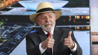 O presidente Luiz Inácio Lula da Silva