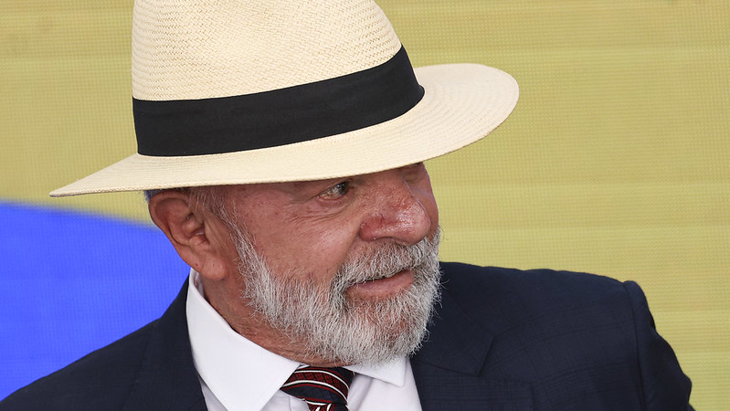 O presidente Luiz Inácio Lula da Silva