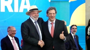 Lula e Fernando Haddad