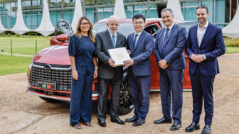 Lula e Janja com BYD