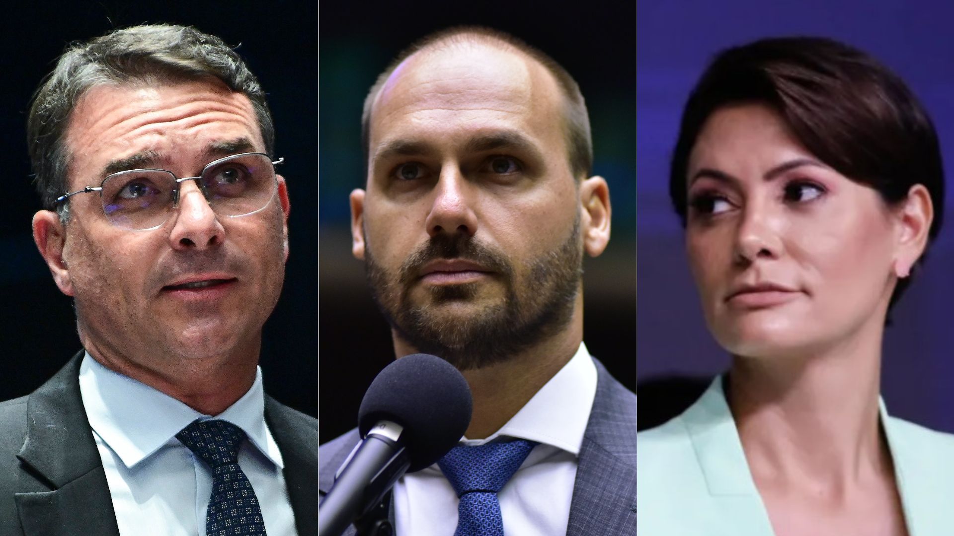 Aliados preveem novos embates entre Michelle e Flávio, Eduardo e Carlos - PlatôBR