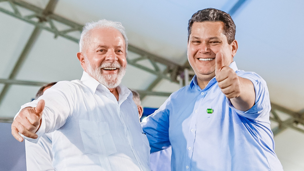 Lula com Davi Alcolumbre