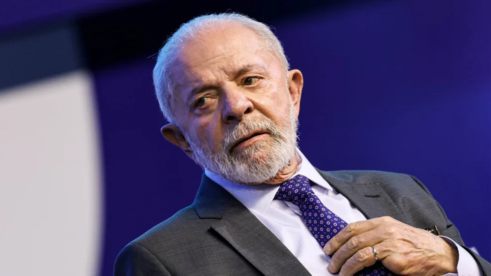 O presidente Luiz Inácio Lula da Silva