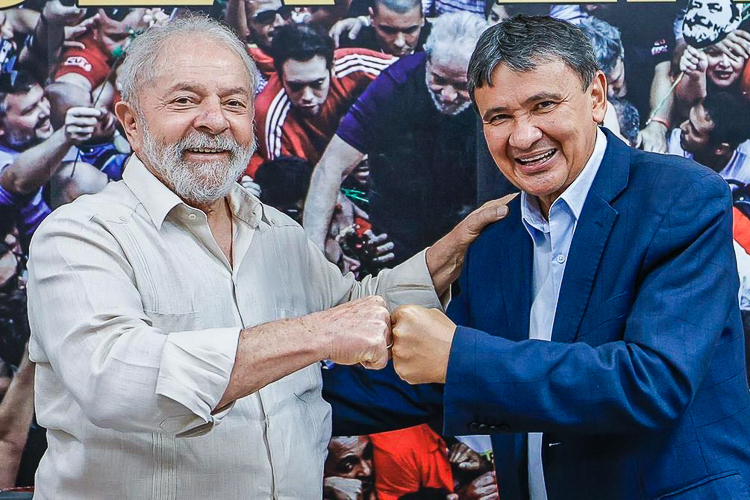 Lula com Wellington Dias