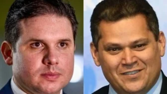 O deputado Hugo Motta e o senador Davi Alcolumbre
