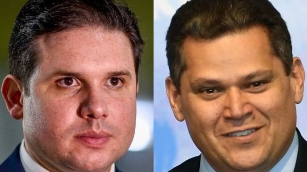 O deputado Hugo Motta e o senador Davi Alcolumbre