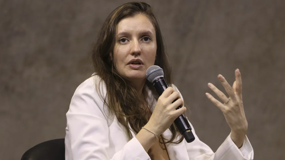 A superintendente de Comunicação Digital da EBC, Nicole Briones