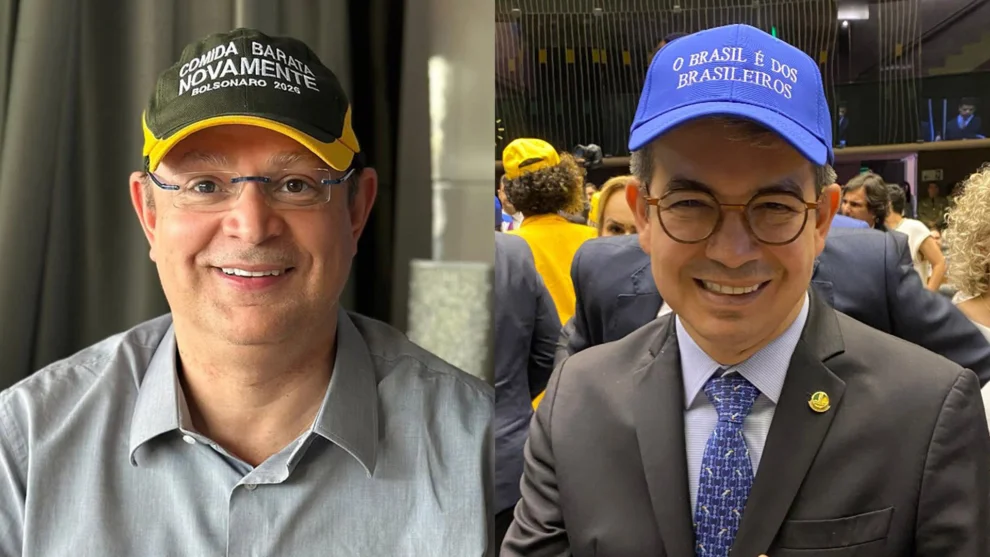 Bonés da oposição e da base governistas: duelo por meio de mensagens no acessório marca início do ano no Congresso Nacional