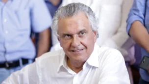 O Governador do Estado do Goiás, Ronaldo Caiado.