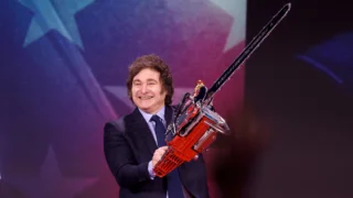 Presidente da Argentina, Javier Milei.