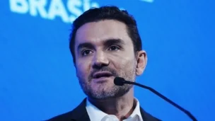 O Ministro do Turismo, Celso Sabino.