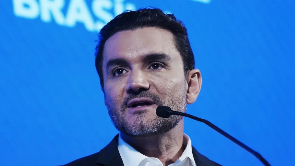 O Ministro do Turismo, Celso Sabino.