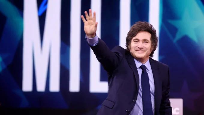 Presidente da Argentina, Javier Milei.