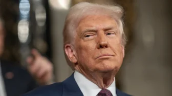 O presidente dos Estados Unidos da América, Donald Trump.