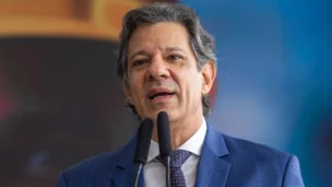 O ministro da fazenda, Fernando Haddad