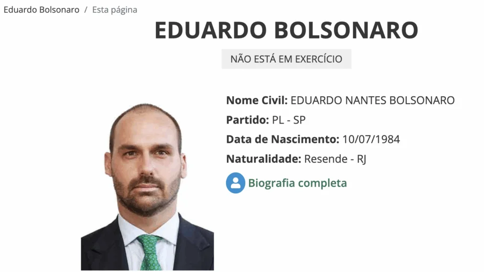 Foto: Reprodução/Câmara dos Deputados