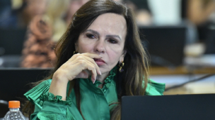 Senadora Professora Dorinha Seabra em sessão no Senado Federal