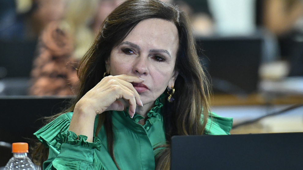 Senadora Professora Dorinha Seabra em sessão no Senado Federal