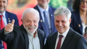 Lula e Paulo Teixeira
