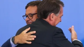 Gilson Machado e Jair Bolsonaro