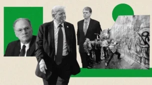 Donald Trump, Tarcísio de Freitas, Roberto Freire, Muro de Berlim