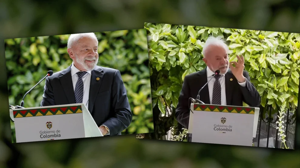 Lula em Bogotá