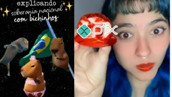 Governo usa capivara e morango do amor para criticar Trump