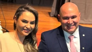 Abílio Brunini e a vice, Coronel Vânia