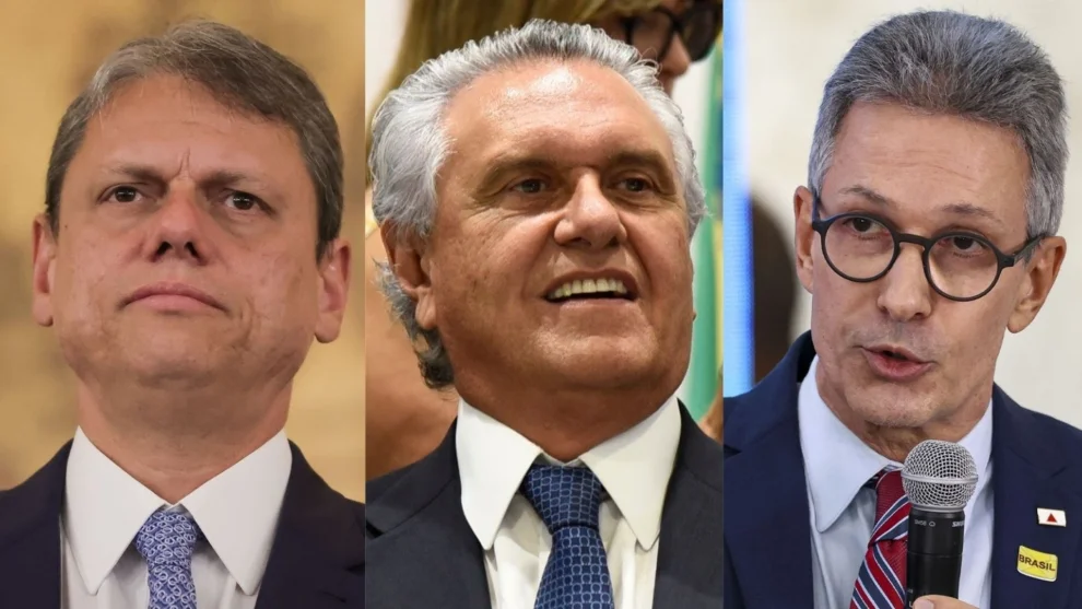 Fotos: Pablo Jacob/Governo do Estado de SP; Divulgação/Governo de Goiás; Marcelo Camargo/Agência Brasil