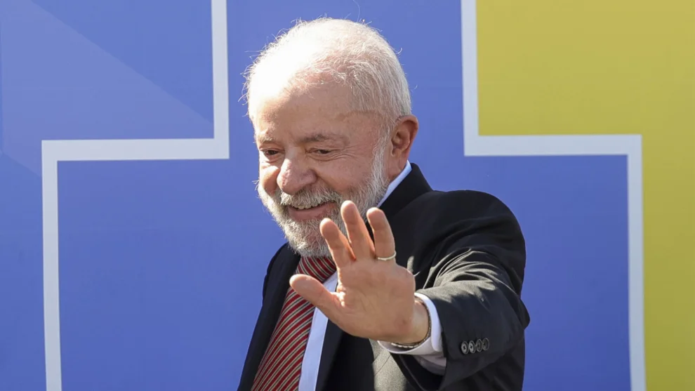 O presidente Luiz Inácio Lula da Silva