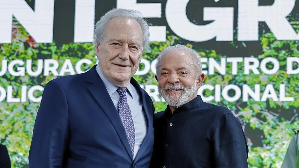 Foto: Ricardo Stuckert/PR Presidente da República, Luiz Inácio Lula da Silva, e o ministro da Justiça, Ricardo Lewandowski.