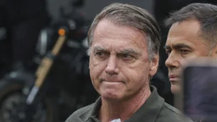 O ex-presidente Jair Bolsonaro