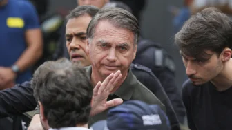 O ex-presidente Jair Bolsonaro